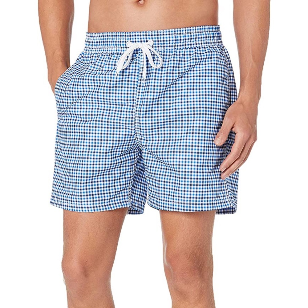 NWT Kanu Surf Men's Capri Swim Trunks, Monaco Navy/Royal Size M